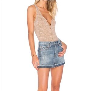 GRLFRND Claudia Denim Skirt